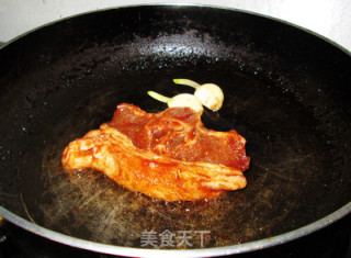 香煎羊蝴蝶排的做法步骤：6