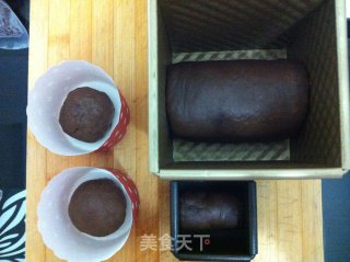 蜜豆巧克力吐司的做法步骤：5