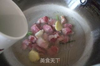 咸肉烧双笋的做法步骤：8