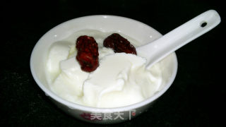红枣味老酸奶（酸奶发酵粉版）的做法步骤：9