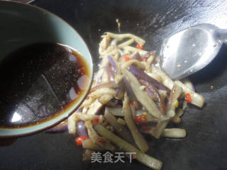 鱼香茄条的做法步骤：11