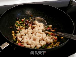 五彩面圪塔的做法步骤：10