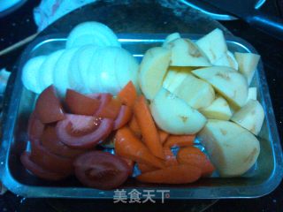 家常大盘鸡的做法步骤：2