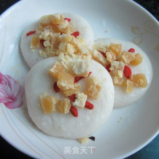 红糖蒸年糕的做法步骤：4