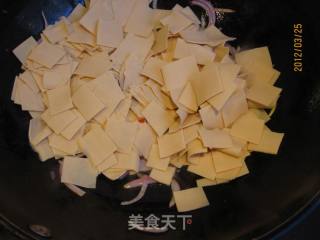 孜然豆皮的做法步骤：6