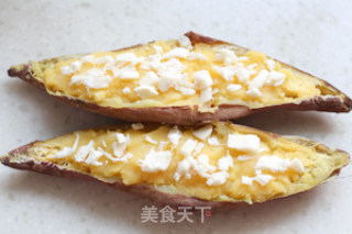 芝士就是力量——【芝士焗红薯】的做法步骤：6