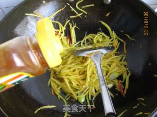 醋溜南瓜丝的做法步骤：7