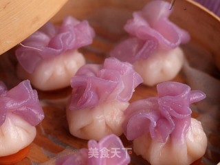 淡雅迷人眼——花边水晶虾包的做法步骤：17