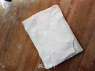 豆渣葱油饼的做法步骤：3