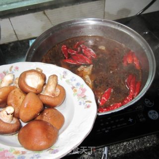 羊肉芋片香锅的做法步骤：12