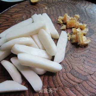 糖炒年糕的做法步骤：1