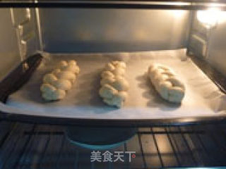 辫子面包的做法步骤：10