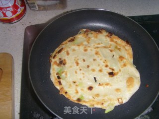 家庭版葱油小饼的做法步骤：8