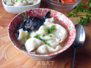 云吞竹丝鸡的做法步骤：23