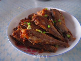 干煎黄花鱼的做法步骤：5