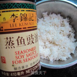 猪油拌饭的做法步骤：3