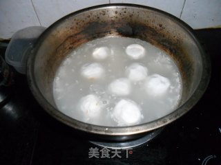 红糖橘皮汤圆的做法步骤：7