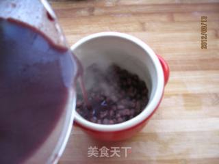 蜜豆黑米糊的做法步骤：5