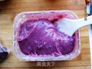 微波紫薯驴打滚的做法步骤：4