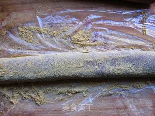 微波紫薯驴打滚的做法步骤：11