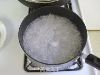 椰奶紫薯西米露的做法步骤：1