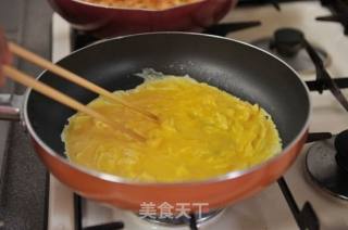 营养美味の蛋包饭。第一次做还满成功的的做法步骤：6
