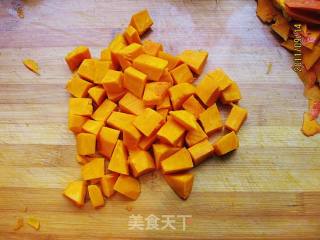 小米燕麦南瓜粥的做法步骤：3