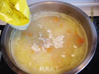 小米燕麦南瓜粥的做法步骤：6