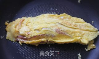 火腿奶酪鸡蛋卷的做法步骤：10
