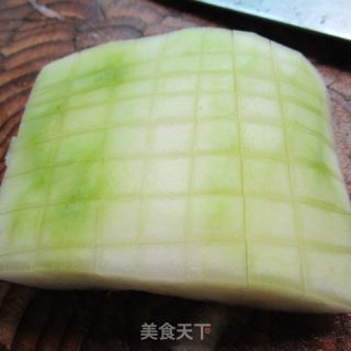家常煎冬瓜的做法步骤：2