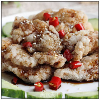 爱的味道------糖醋锅包肉的做法步骤：9