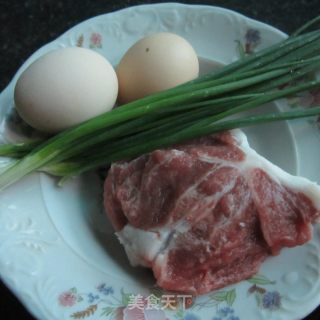 吉祥如意-----瘦肉蛋卷的做法步骤：1