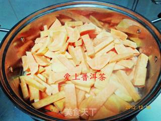 零厨艺超简单的健康小零食----自制-山芋干的做法步骤：2