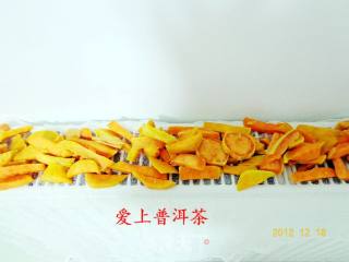零厨艺超简单的健康小零食----自制-山芋干的做法步骤：3