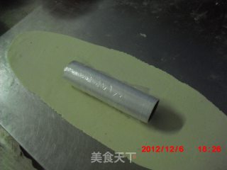 烤箱版葱花薄饼的做法步骤：7