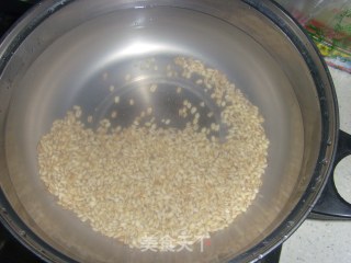 麦仁稀饭的做法步骤：3