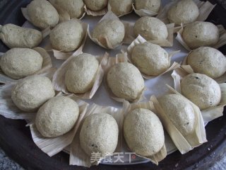 玉米萝卜叶菜团子的做法步骤：6