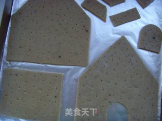 最甜美的房子---圣诞姜饼屋的做法步骤：8