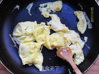 胡萝卜炒鸡蛋的做法步骤：4