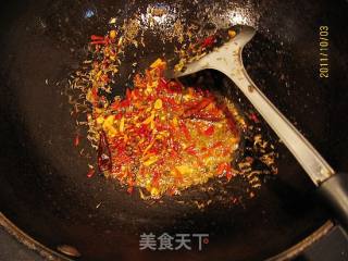 孜然麻辣炒饼的做法步骤：2