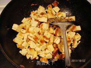 孜然麻辣炒饼的做法步骤：3