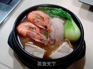 异域美食“什锦大酱汤”的做法步骤：14