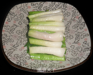 凉拌蒜苗的做法步骤：4