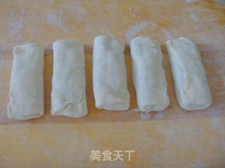 【红椒香菜肉褡裢火烧】褡裢火烧制作方法的做法步骤：15