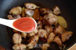 红焖栗子鸡的做法步骤：9