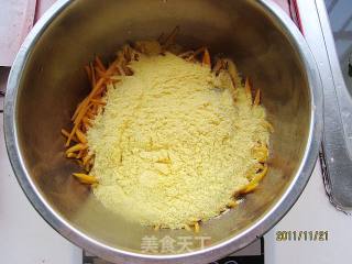 玉米南瓜饼的做法步骤：3