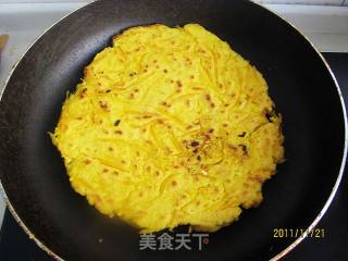 玉米南瓜饼的做法步骤：8