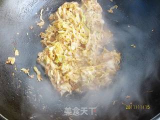 虾酱炒白菜的做法步骤：6