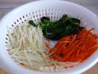 豆皮蔬菜卷的做法步骤：1