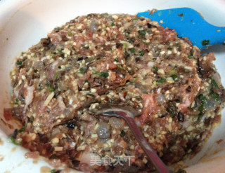 冰花煎饺的做法步骤：2